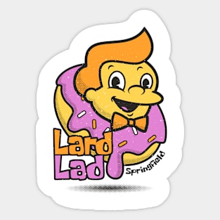 Lard Lad Sticker